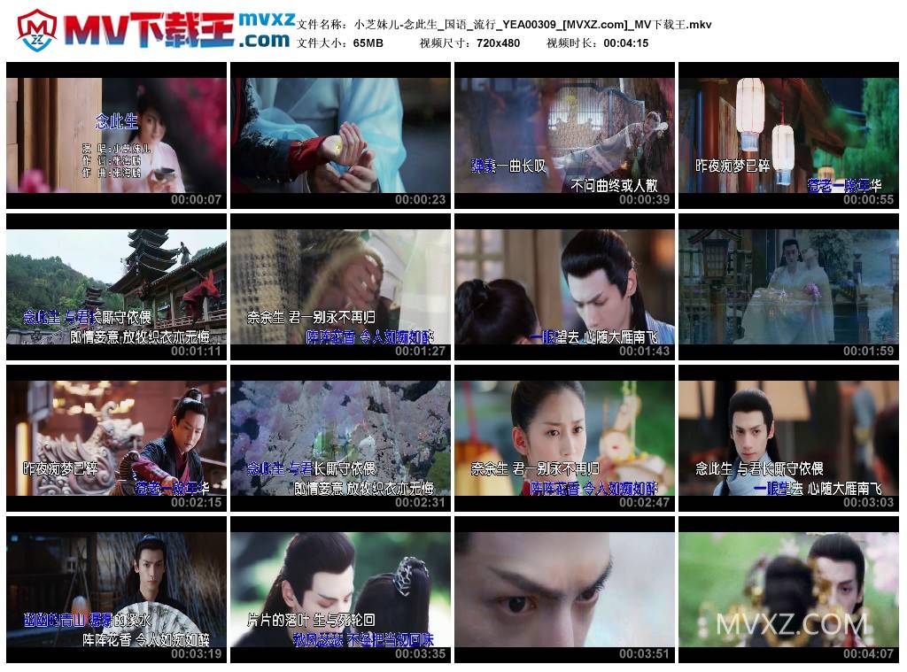 小芝妹儿-念此生_国语_流行_YEA00309